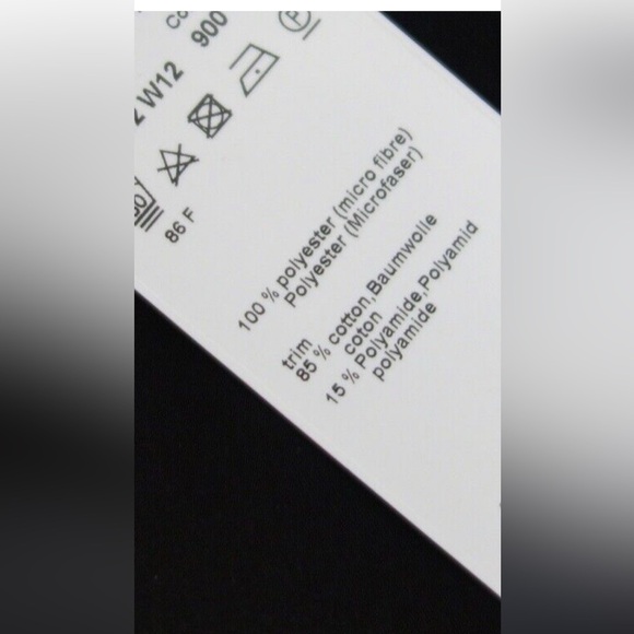 Marc Cain Pants Women's Trouser Crochet Lace Black Straight Size N2 3 - Picture 16 of 16